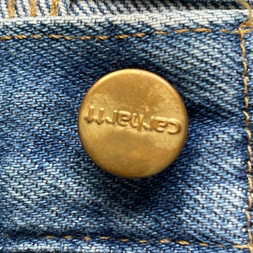 10s メキシコ製 デニム ダブルニー Carhartt W 32 L 31 詳細写真10