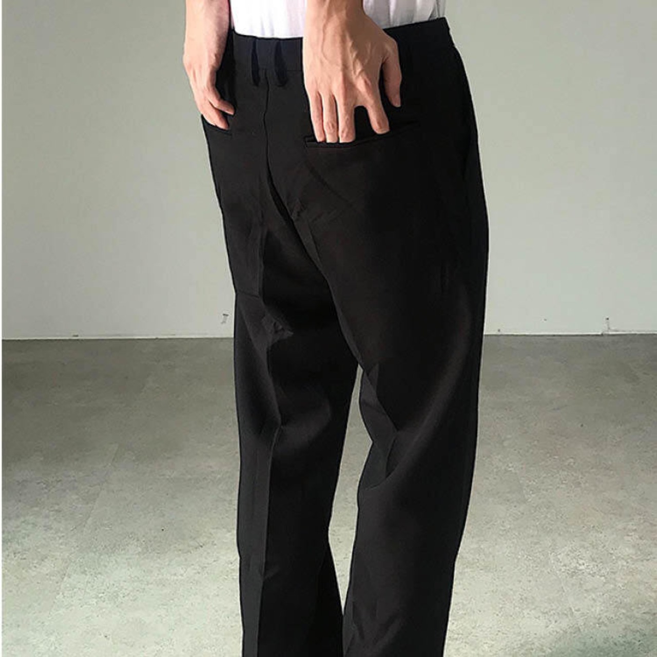 スプリットストレートパンツ　MT0180001