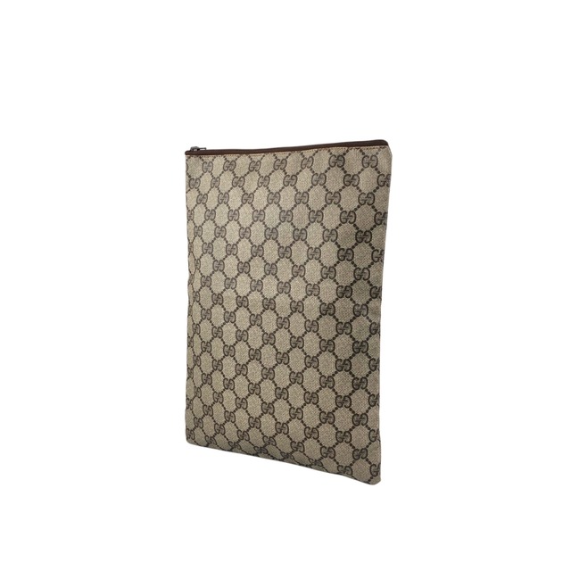 GUCCI グッチ GG ハンドバッグ ベージュ PVC クラッチバッグ vintage ヴィンテージ オールド sjn56b