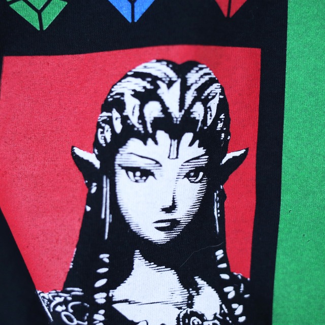 "ZELDA-ゼルダ" good printed tee