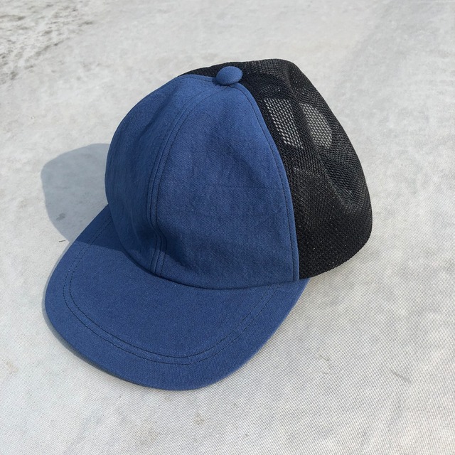 JHAKX / HEMP Fanage Mesh Hat / Navy x Black / キャップ