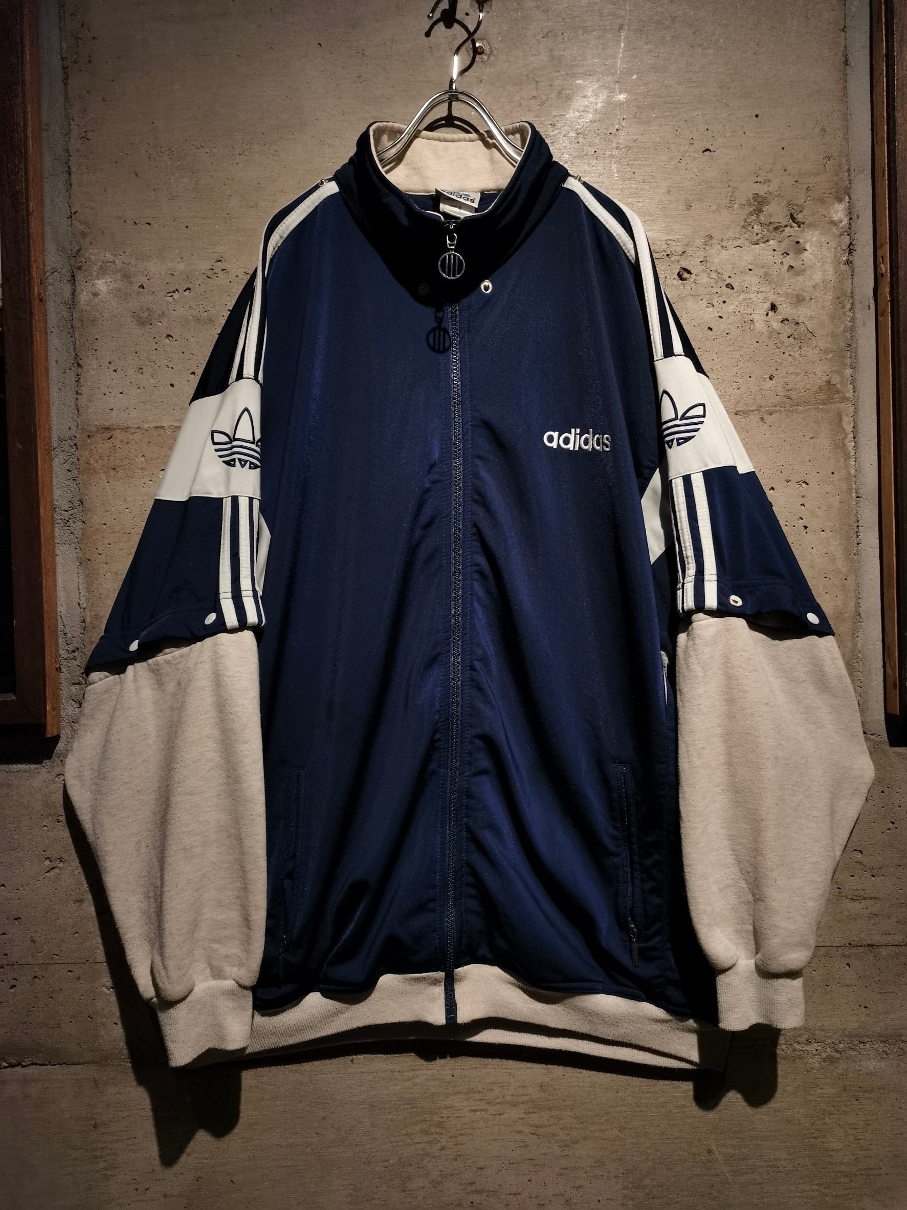 60s レアヴィンテージadidas トラックジャケット　2way