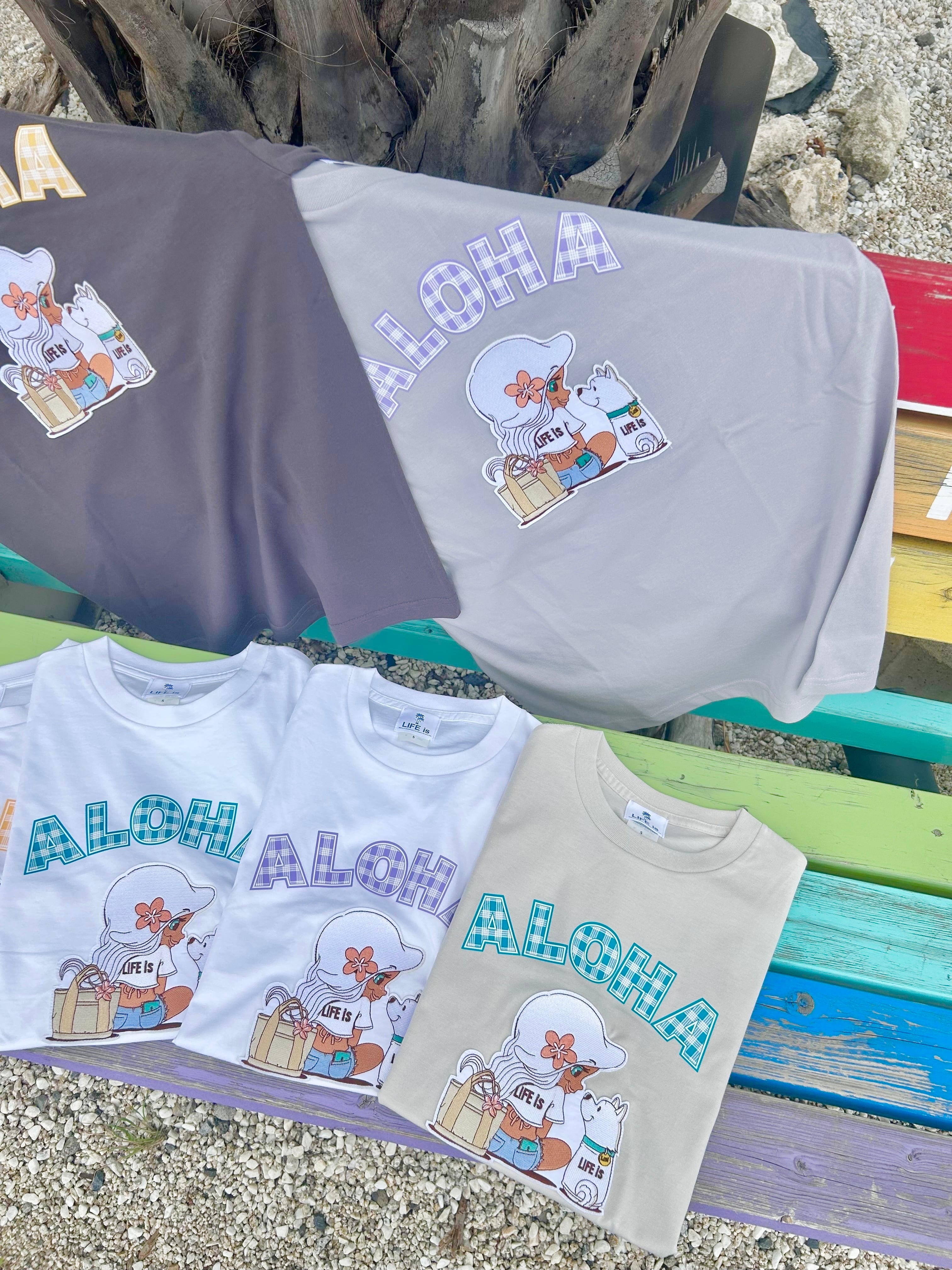 【mapuaコラボ】パラカALOHA ワッペンTシャツ ¥6,990+tax