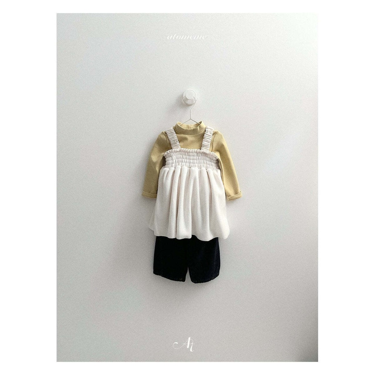 【取寄】atomeme リナワンピース|冬服|韓国子供服