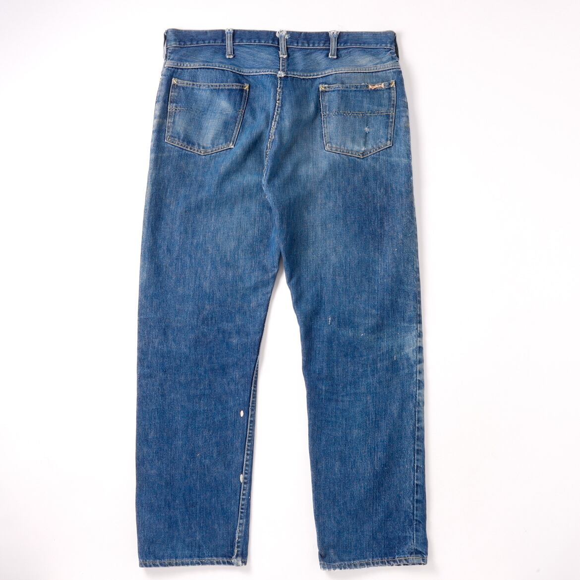 濃紺】50s FOREMOST special vintage denim made in USA 実寸W36 50