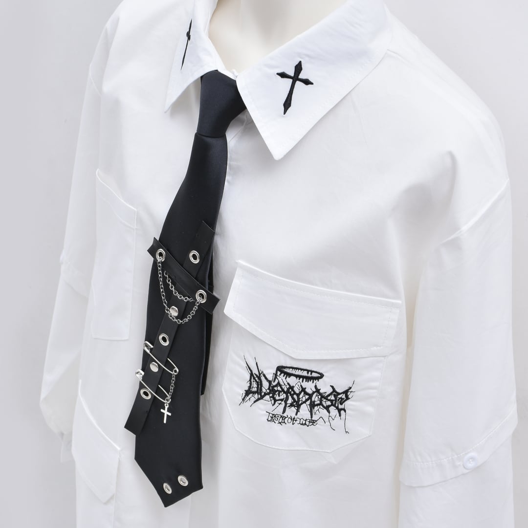 2/4新着】クロス×PIN チェーンネクタイ | VOLCAN&APHRODITE