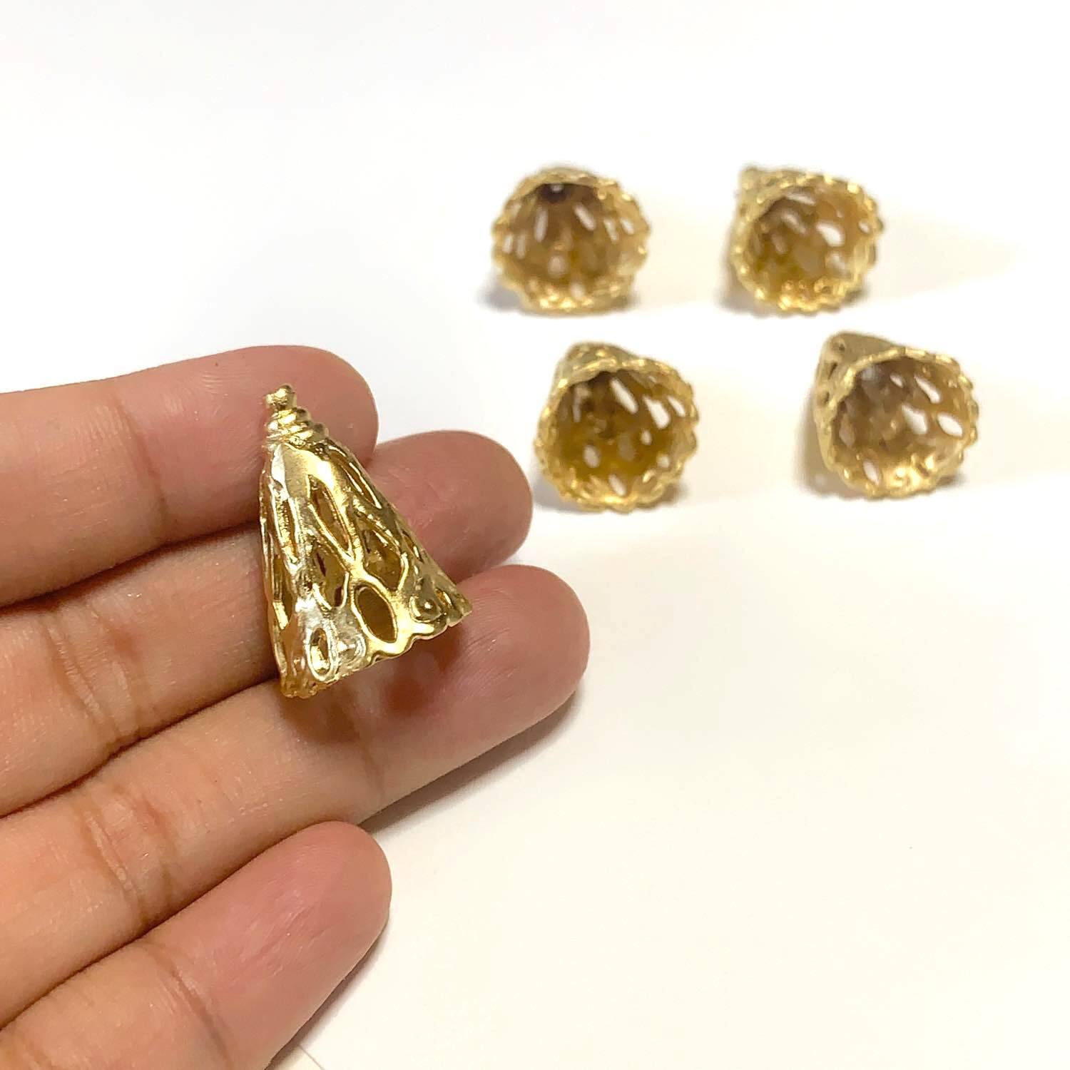 再入荷〉トルコ透かし三角メタルタッセルキャップ | Dua-アクセサリー