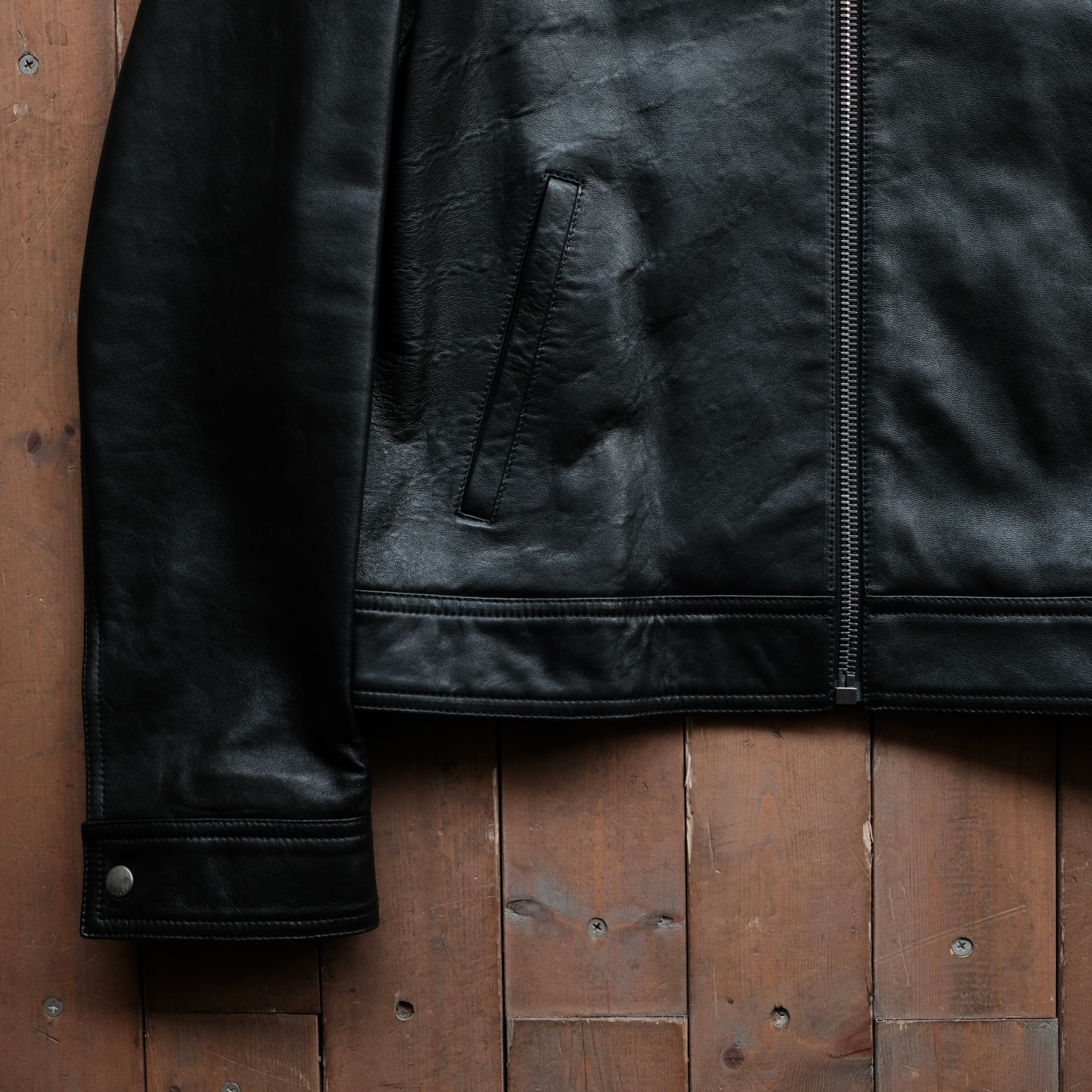 GUCCI ミケーレ期 SINGLE RIDERS LEATHER JACKET | safarionline
