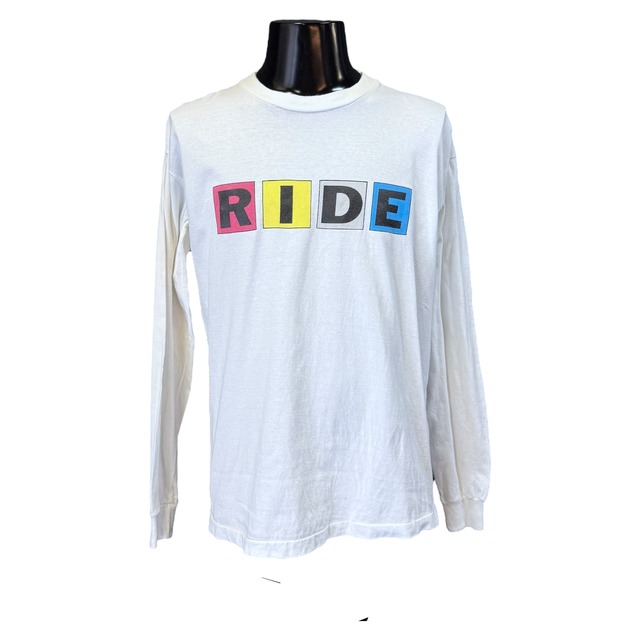 【RIDE】ライド “CMYK” 90’s Vintage ロングTシャツ