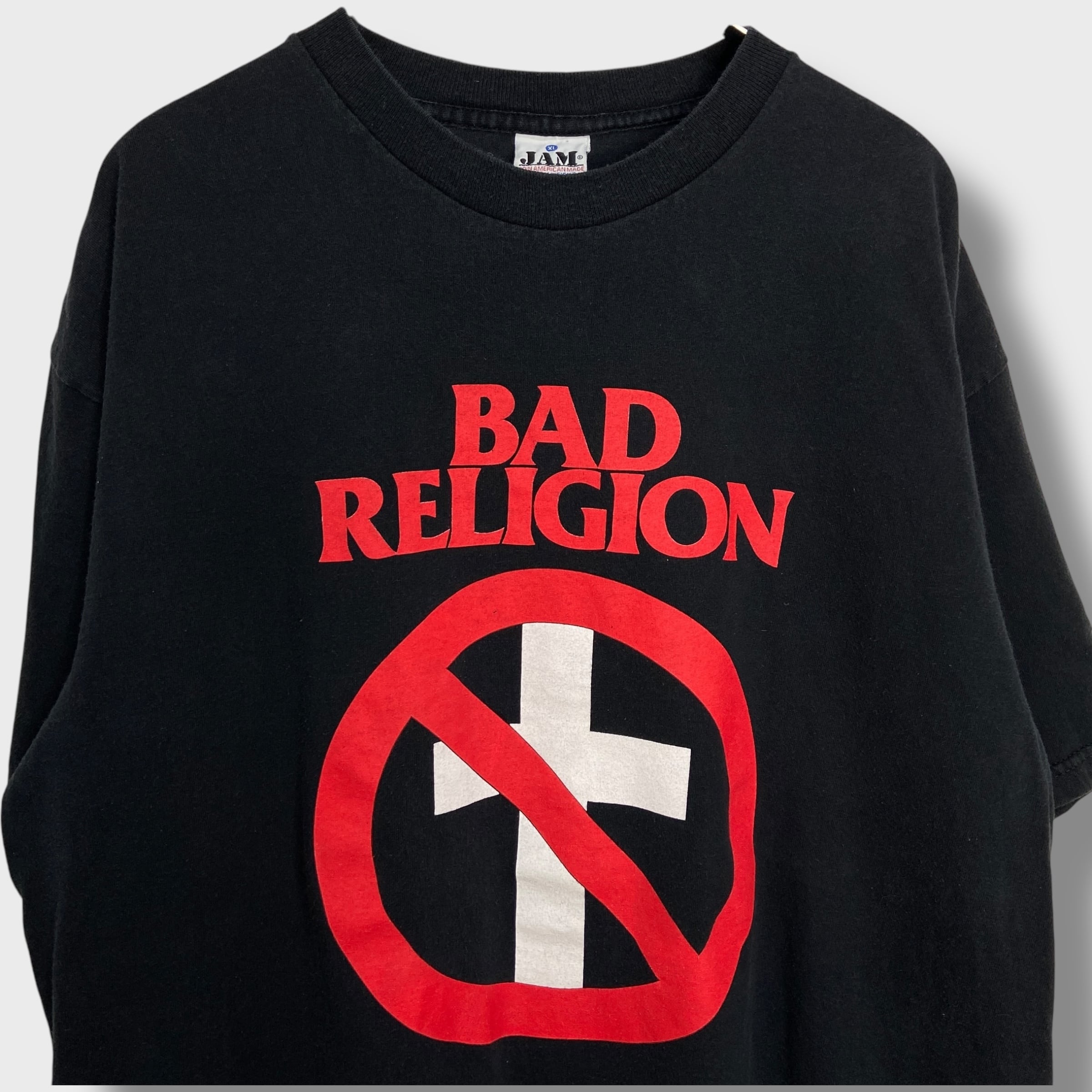 90s BAD RELIGION 長袖バンド Tシャツ XL バッドレリジョン 90s USA製 バッドレリジョン バンドTシャツ バンT 黒 XL ロック | 古着