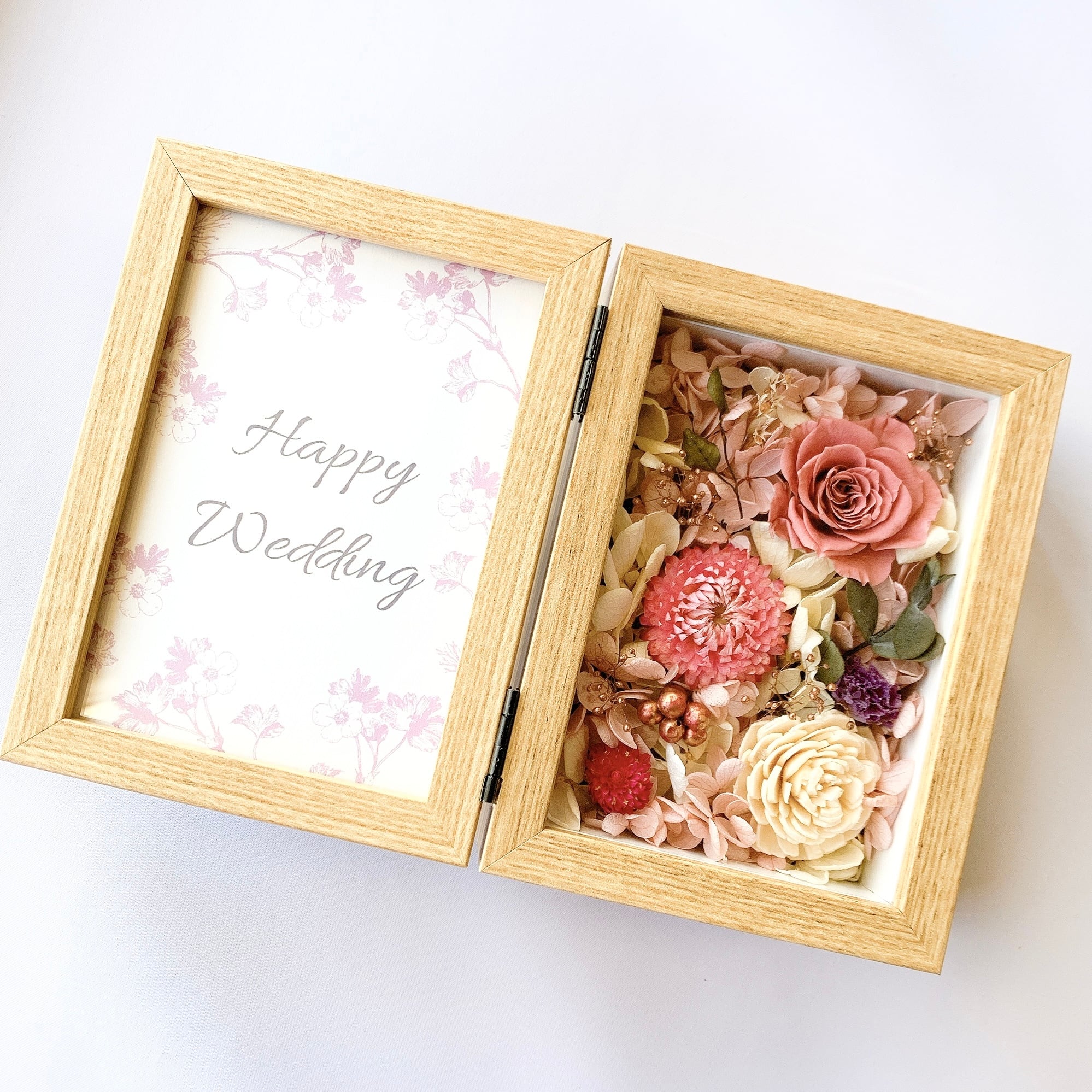 激レア❣七宝焼き 額縁 ピンクのバラ 木製フレーム付き 激レア❣七宝