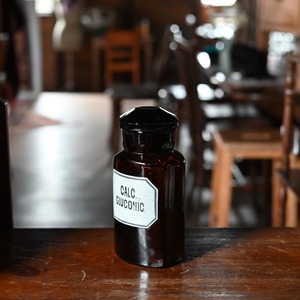 Medicine Bottle / メディシン ボトル【E】〈薬瓶・ボトル・ブロカント・花瓶・ディスプレイ・アンティーク・ヴィンテージ〉113420