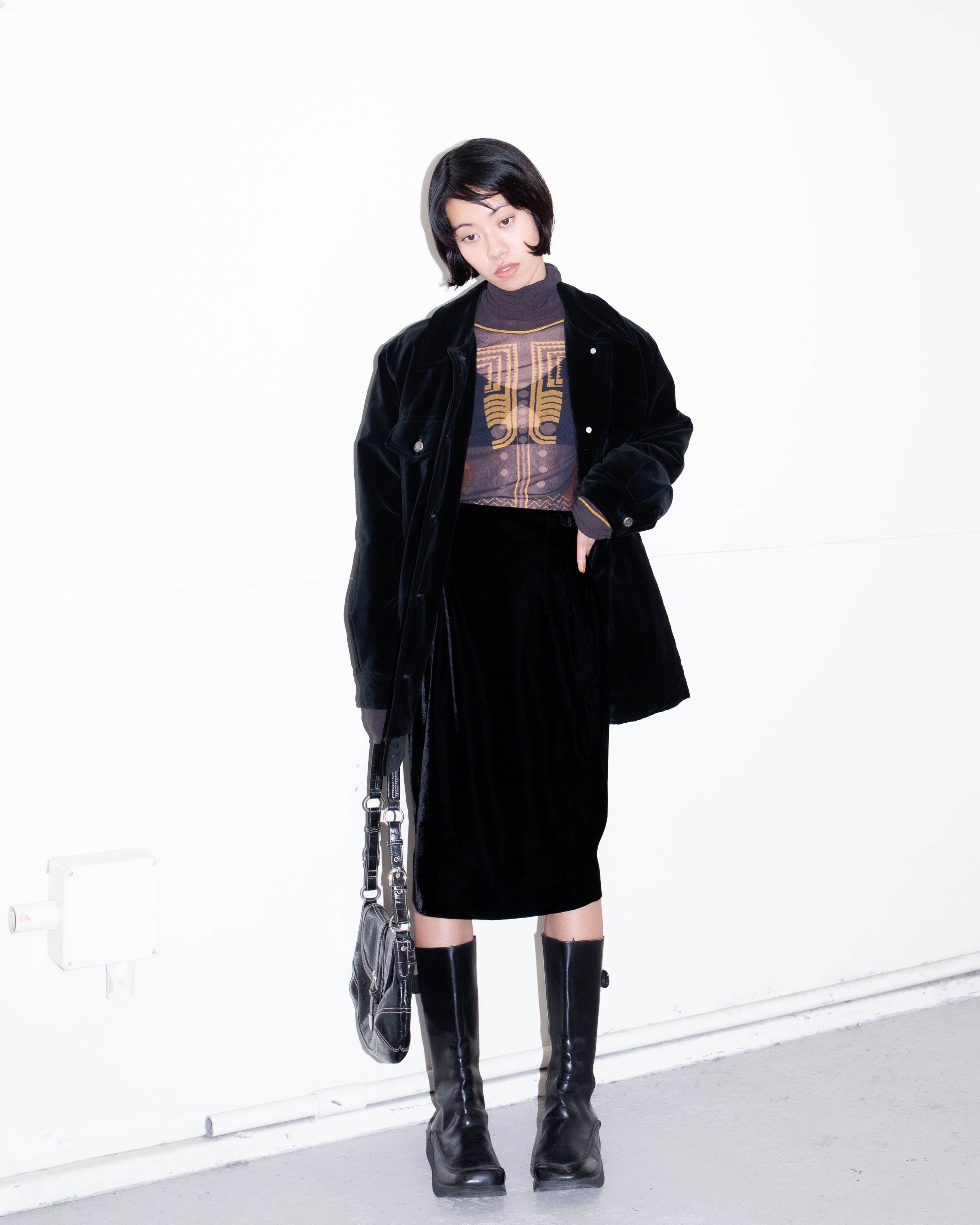 luik vintage シルク　チャイナ　ジャケット★10月13日まで出品 luik vintage シルク チャイナ ジャケット☆10月13日まで出品