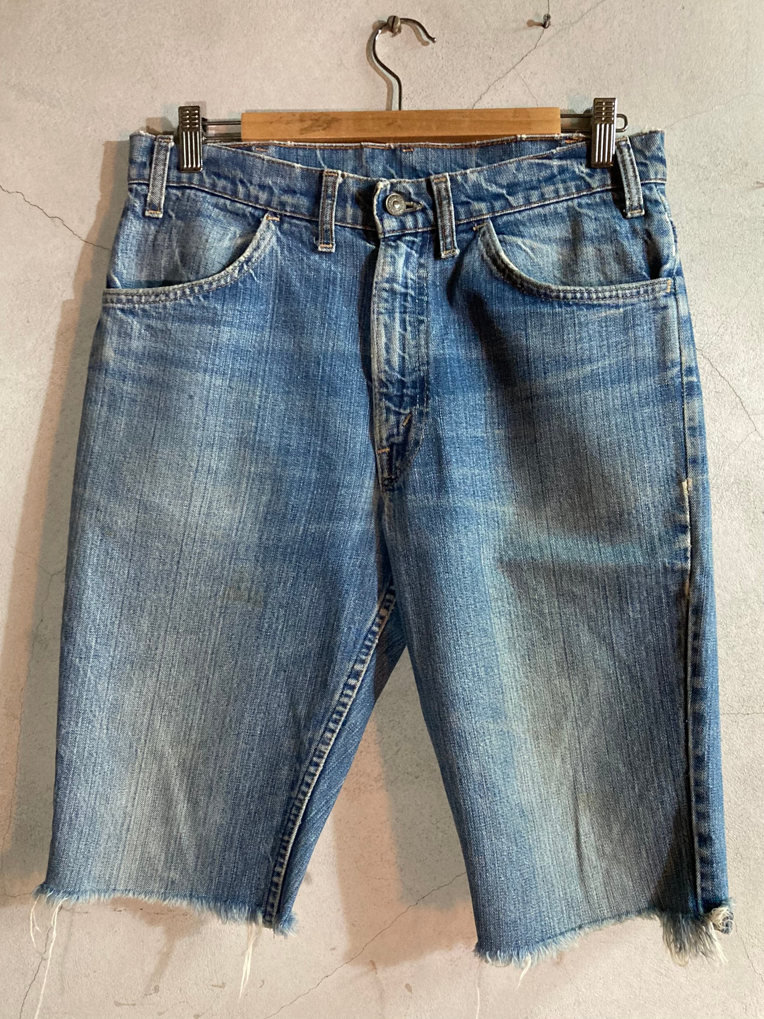 70s VINTAGE LEVIS 517 bigEカットオフ ショートパンツ | BEADY