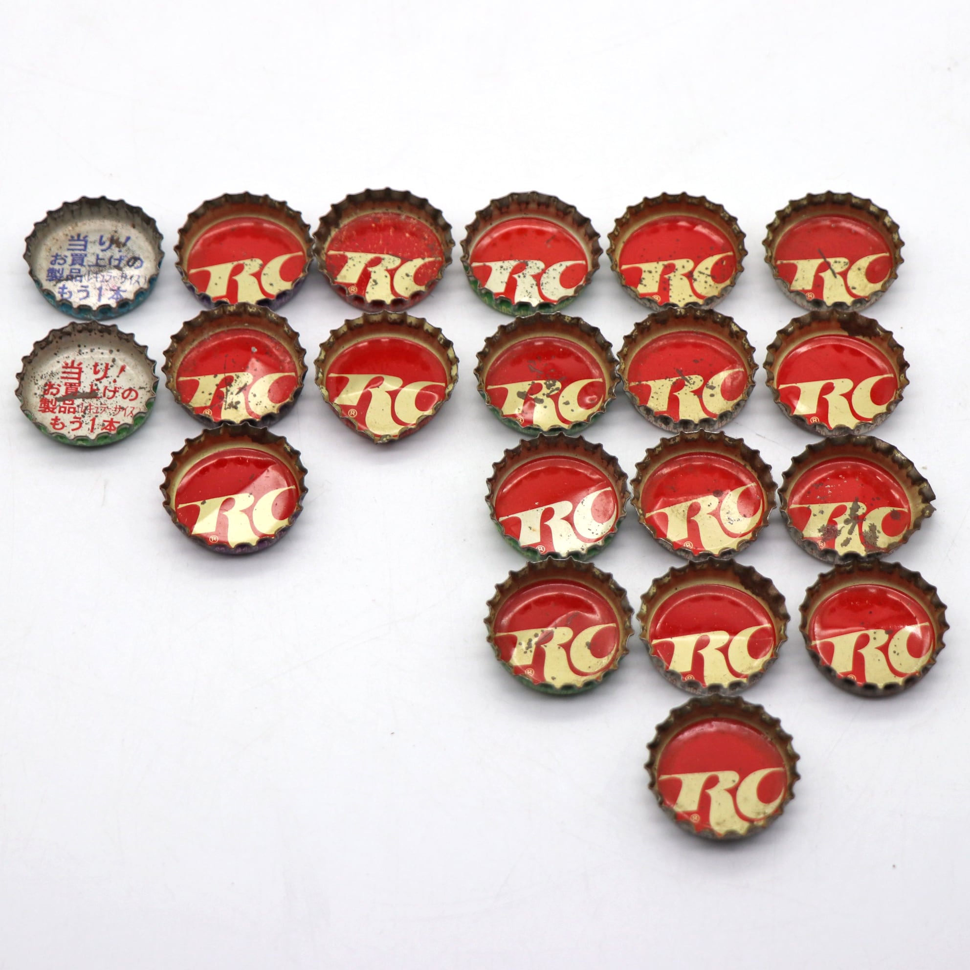 レトロ王冠・MIRINDA・ROYAL CROWN・瓶蓋・昭和レトロ・No.230106-07