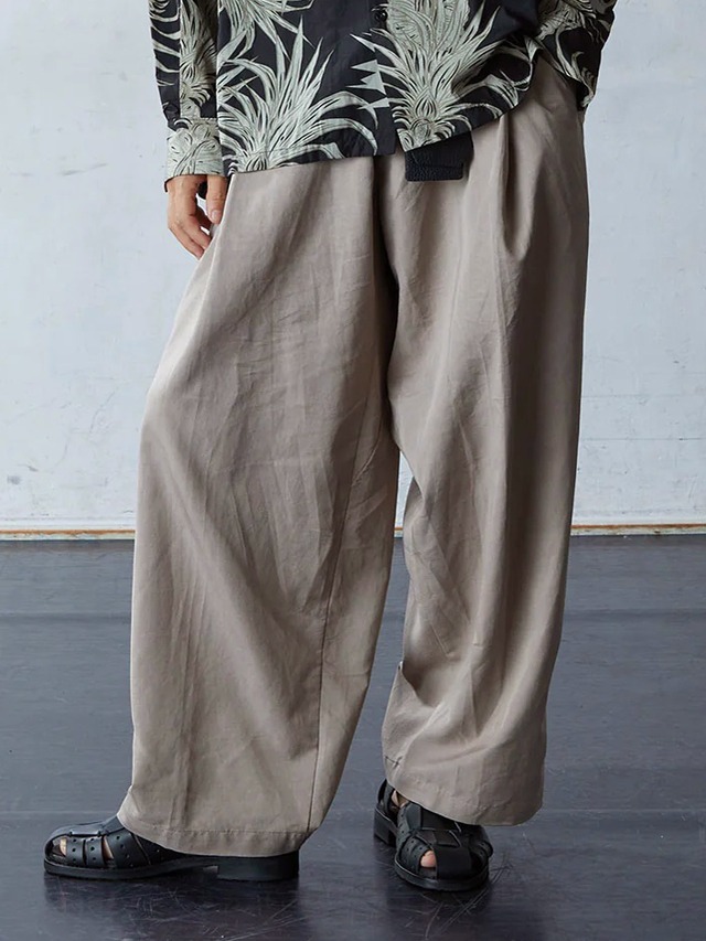 EGO TRIPPING (エゴトリッピング) FRILLEDLIZARD TROUSERS bio / BEIGE 626203-31