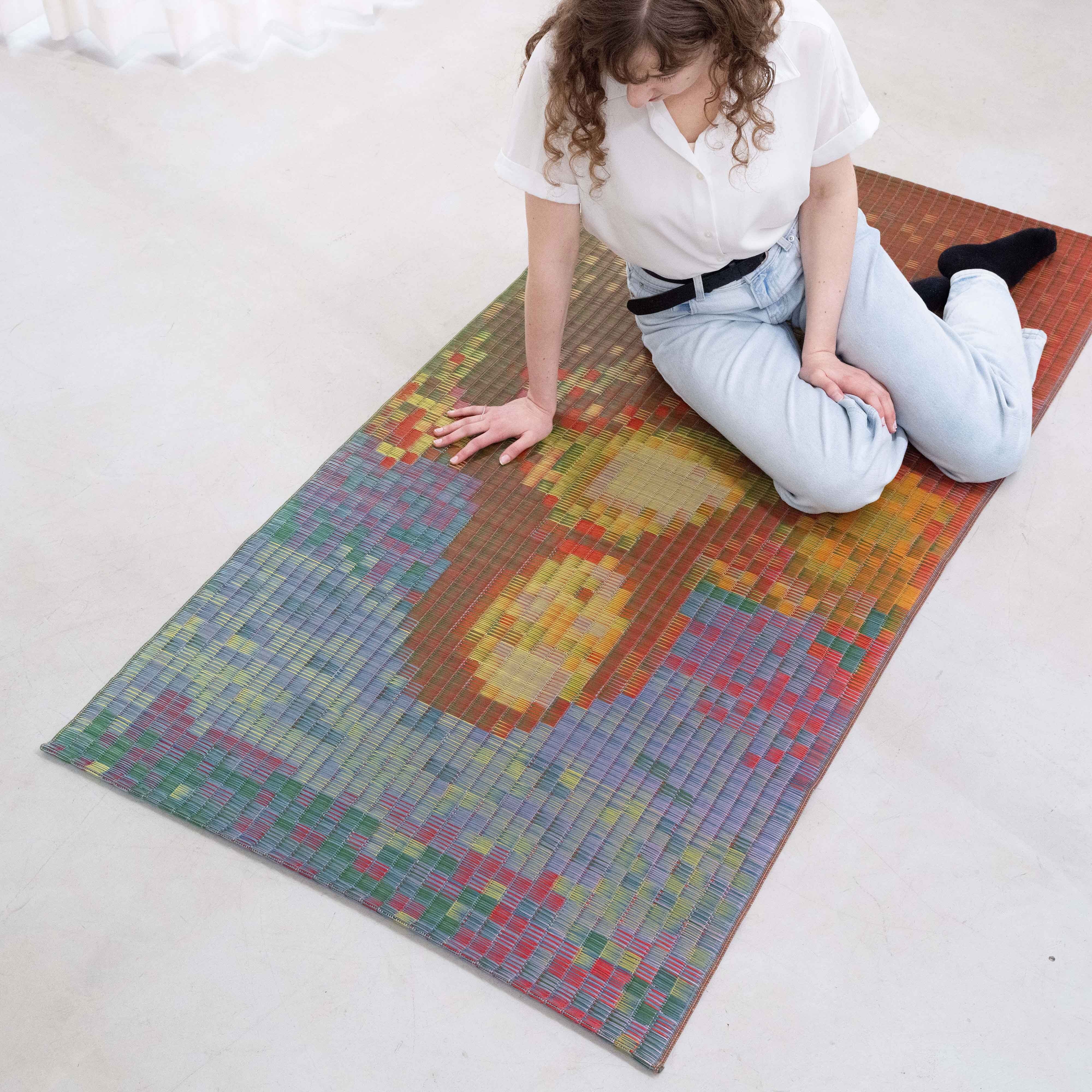 PIXEL WEAVE-MONALISA-【IGUSA PROJECT】 | HANA LAB -Hana Material