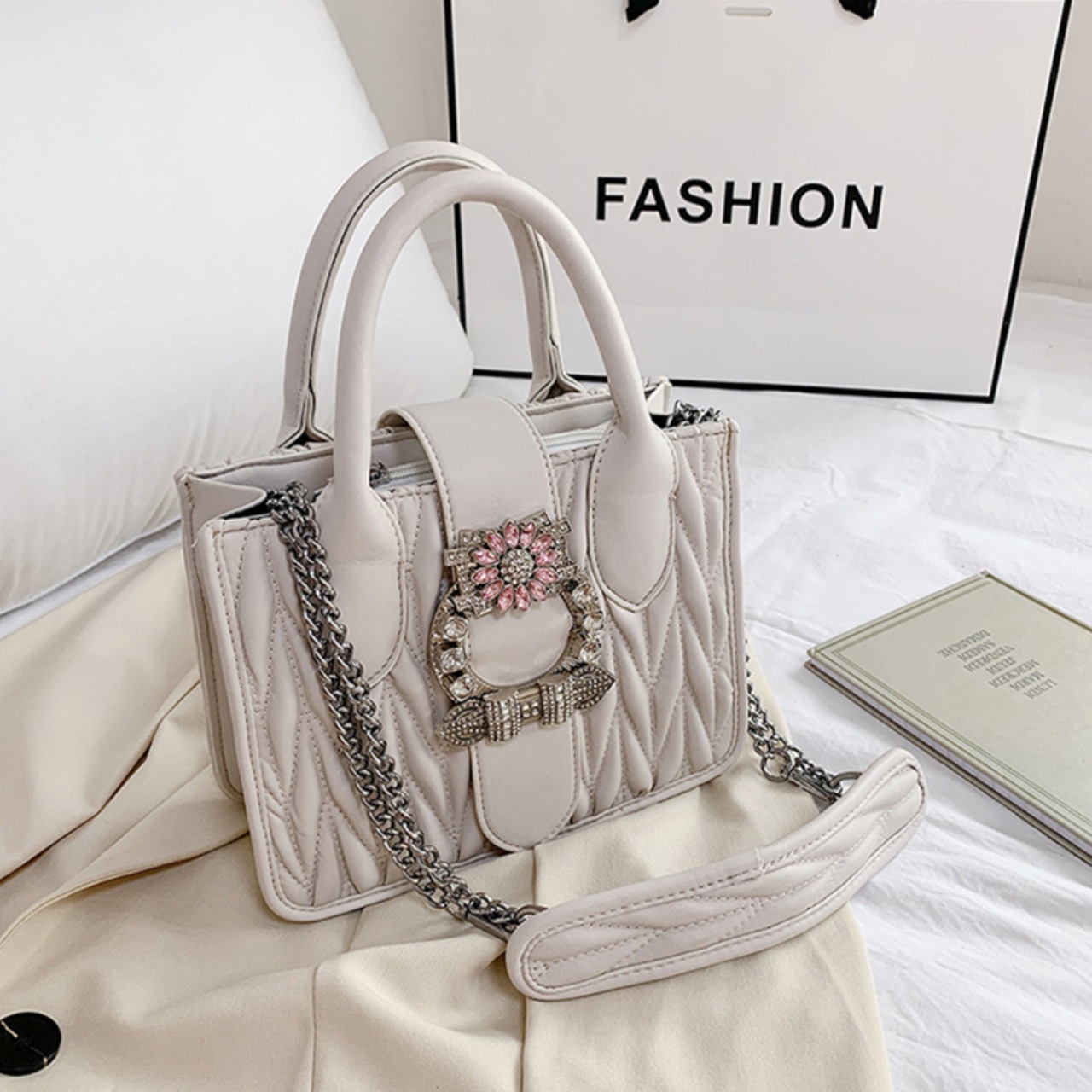 ストーンバックルバッグ SR312