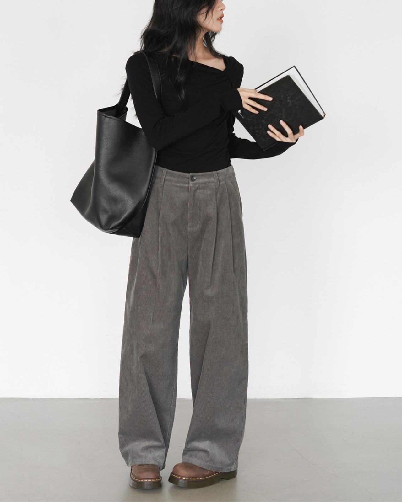 アシンメトリーリボントップス 2color A0027 - 15