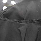 フラメンコ 衣装 トップス ブラウス ブラック系 イチオク 黒 白 水玉 ドット柄 フリル 伸縮 ストレッチ 華やか ICHIOKU かわいい 練習 レッスン イベント モノトーン ダンス衣装 ホワイト系