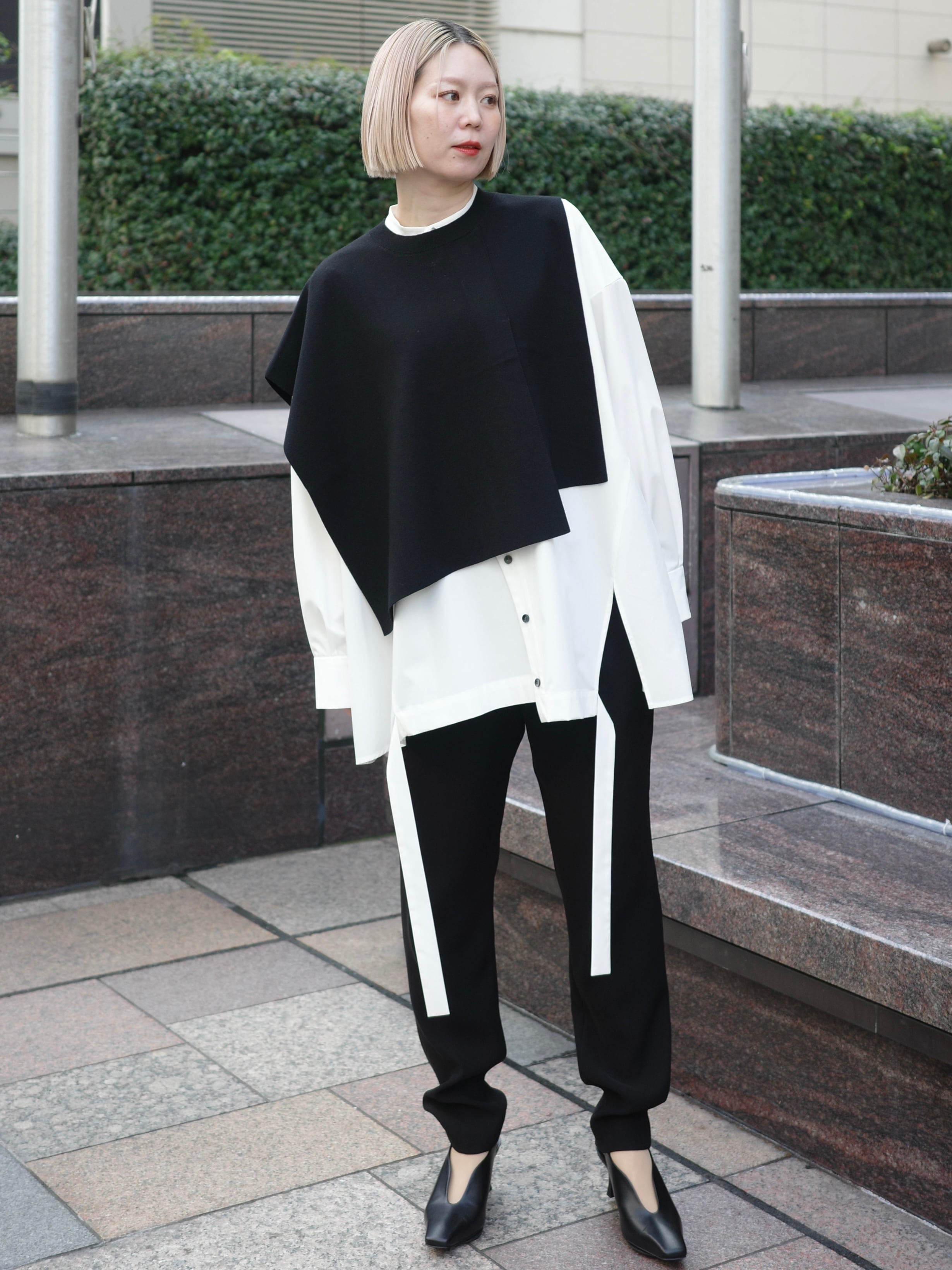 25SS】ENFOLD エンフォルド / CAPE VEST / ベスト | TRENT 25SS】ENFOLD エンフォルド / CAPE VEST / ベスト | TRENT