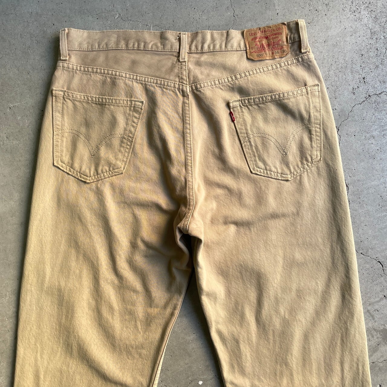 Levi's リーバイス 550 RELAXED FIT テーパード ワイド カラーデニム