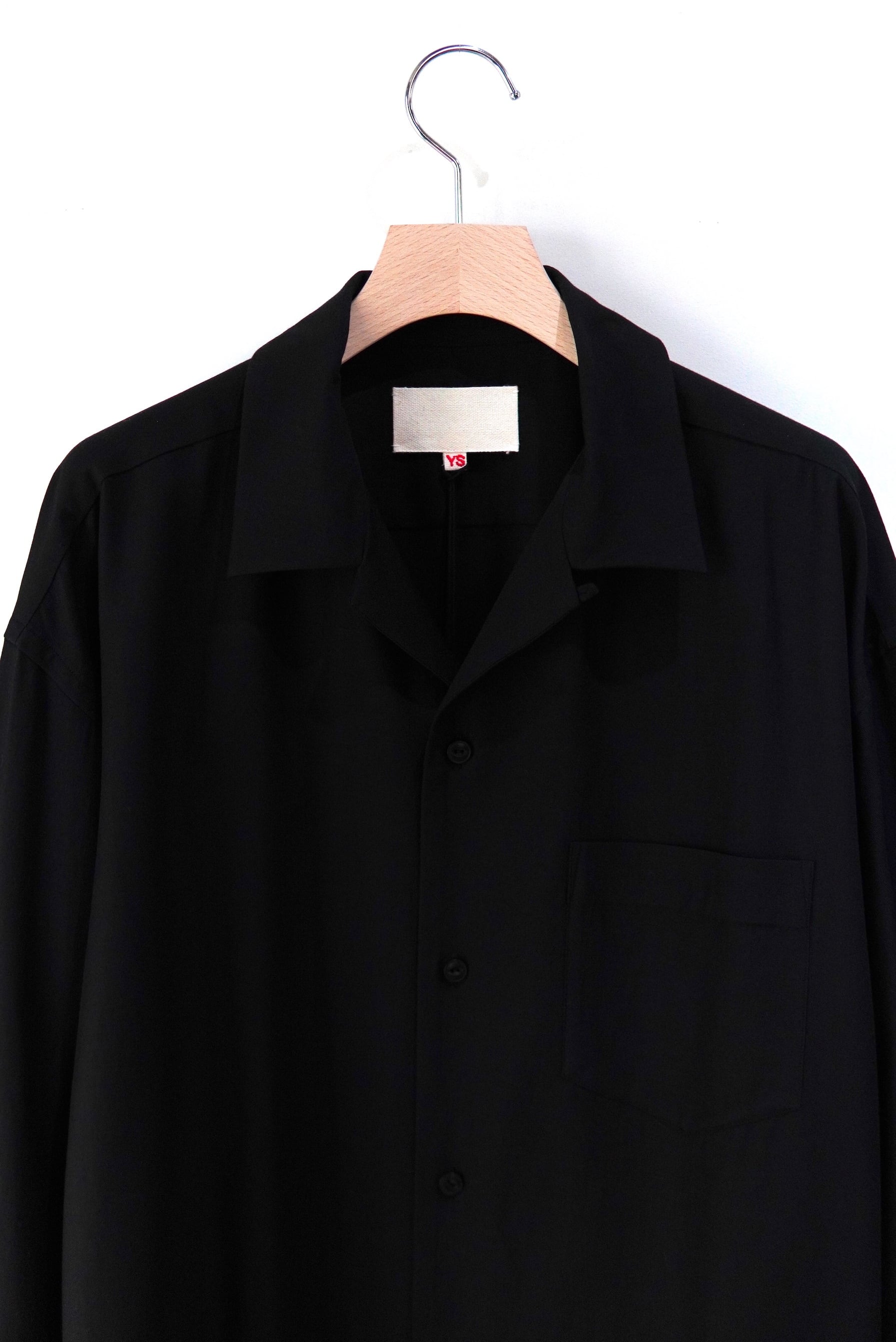 YOKO SAKAMOTO / OPEN COLLAR SHIRT / YS - 26SS - 48 | POETRY