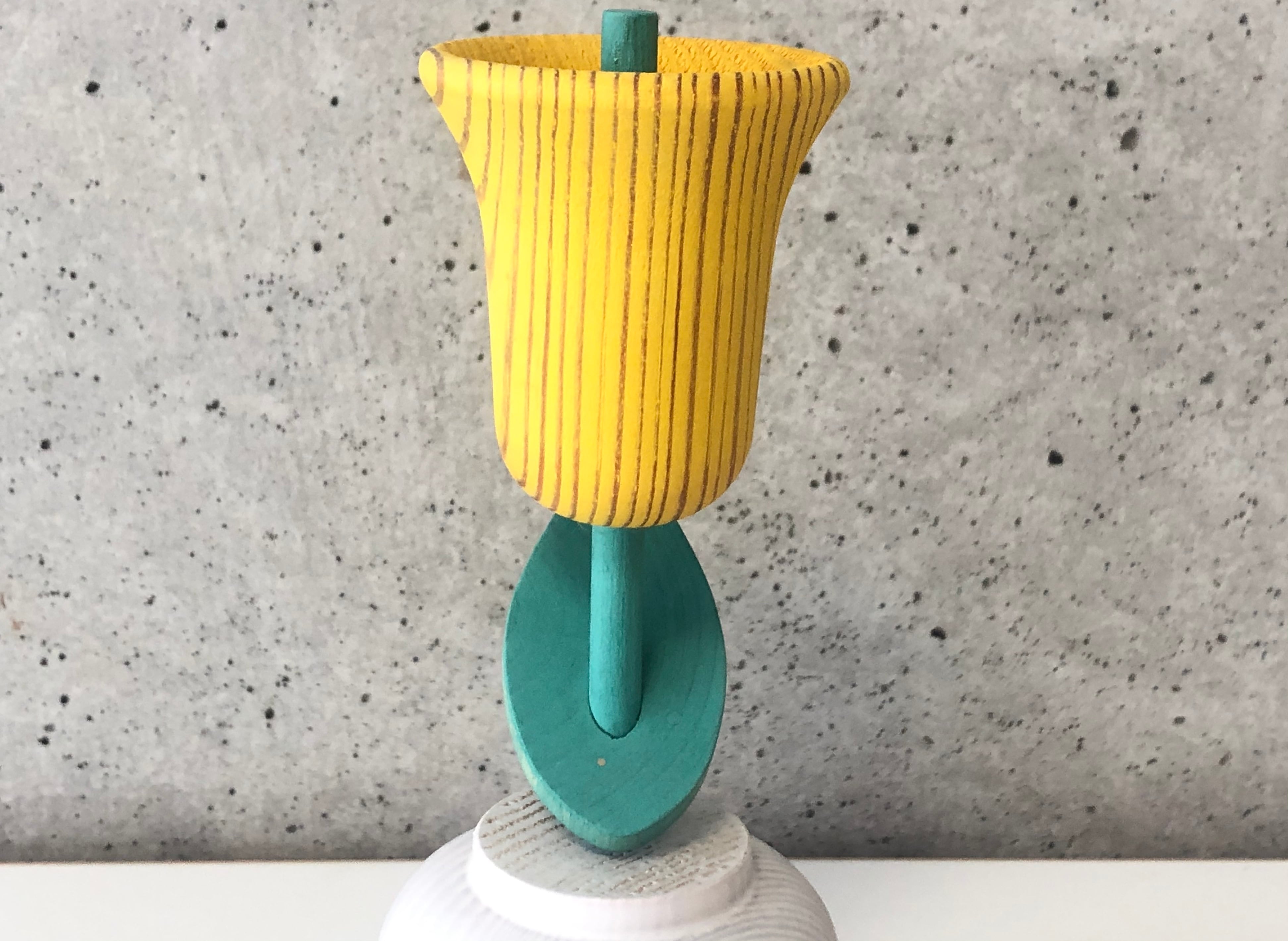 aarikka アーリッカ / お花のオブジェ イエロー 1774 | Taloni 〜北欧