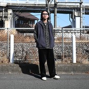 THE DAY(ザデイ)WIND ZONE FLEECE VESTコーディネート