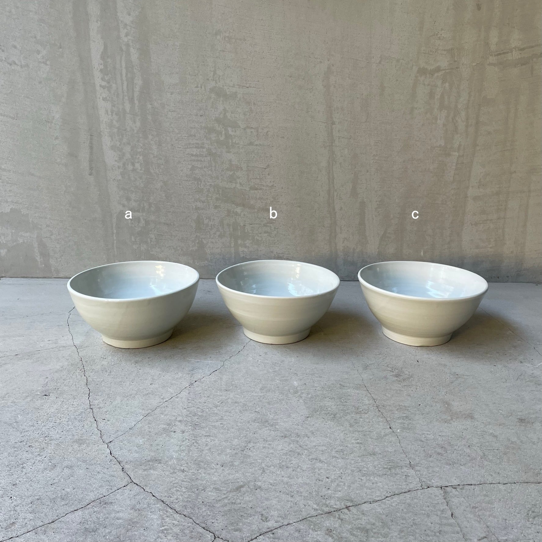 清水善行 白磁深鉢 | gallery 一白