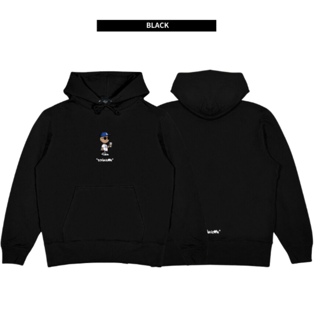 CODENAME "Gold Hair" Print Foodie #A (Black/Ash Gray) - 2