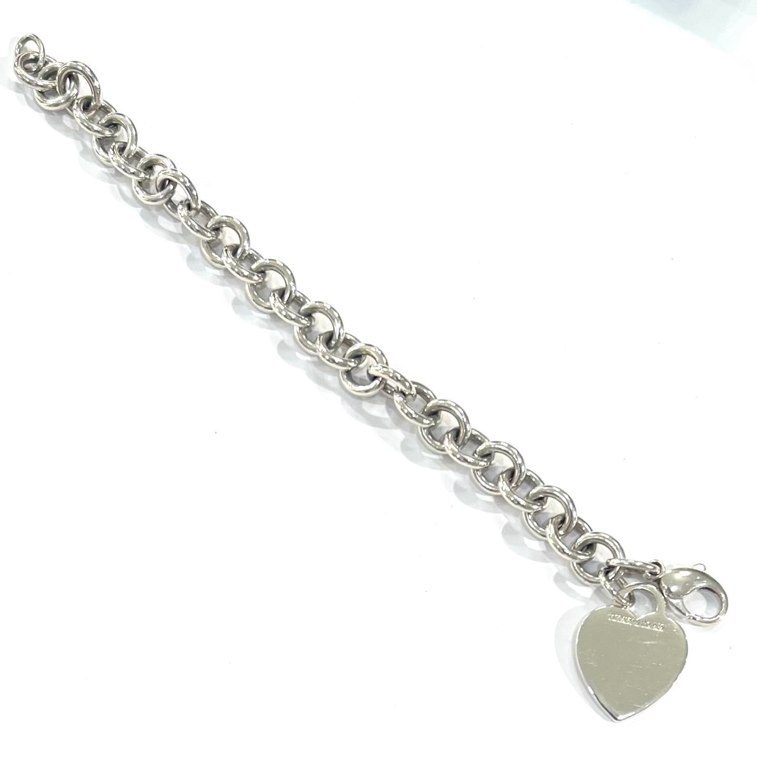 TIFFANY&CO. 】2750 ティファニーハートタグブレスレット シルバー925