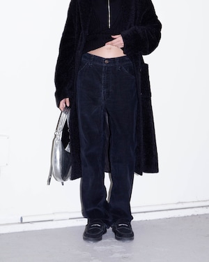 1980s Levi's 519 - black corduroy pants / made in USA