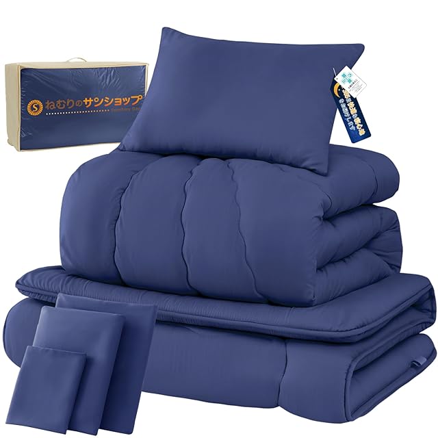 布団セット セミダブル 7点セット 寝具セット 洗える 来客用布団セット