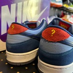 Why So Sad? × Nike SB Dunk Low "Coastal Blue/Speed Yellow-University Red" US10.5/28.5cm