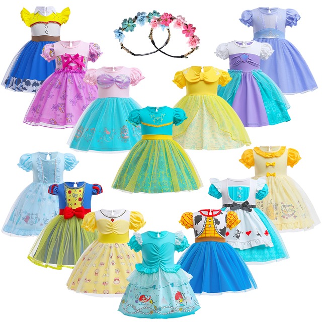 【予約】 ファンシー妖精女の赤ちゃんドレス誕生日カーニバルパーティーアリスベルドレスアップ子供ラプンツェルウッディ 海外子ども服 韓国子ども服 DKS_73040543533