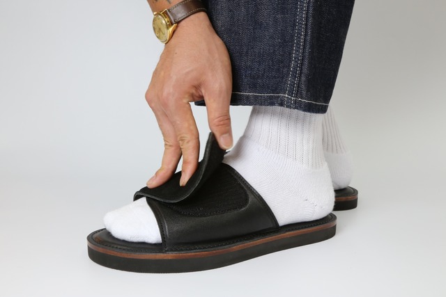 トラベラーズ "5"レザーサンダル