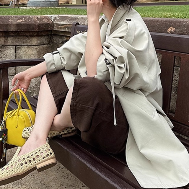 【ハイウエストワイドクロップドパンツ】P00811