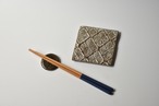 小代瑞穂窯 / 福田るい : 印花 タイル (小) 12