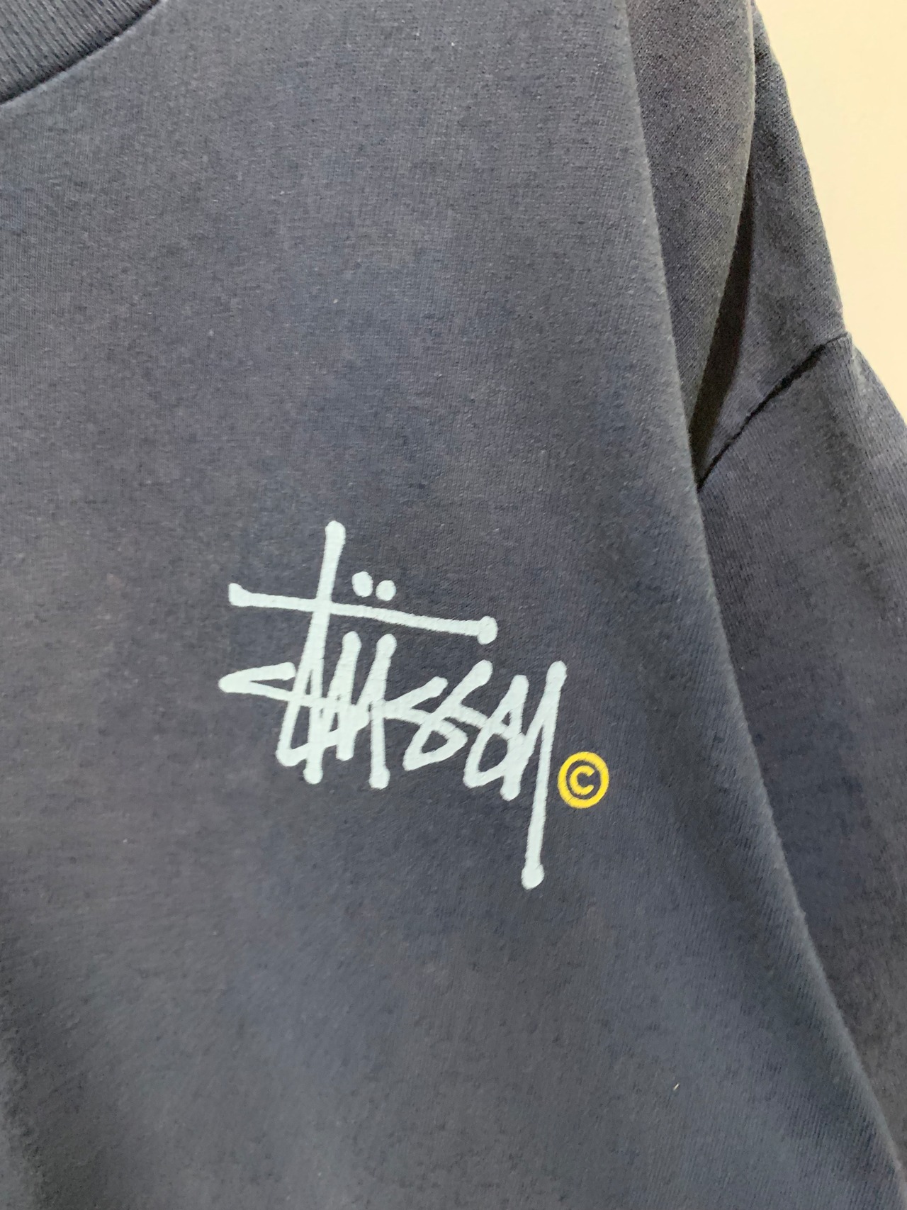 90's Old Stussy Logo T-Shirt Made in USA【M】