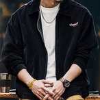 Corduroy Full Zip Regular Men's Zip-Up Jacket ◇H0230