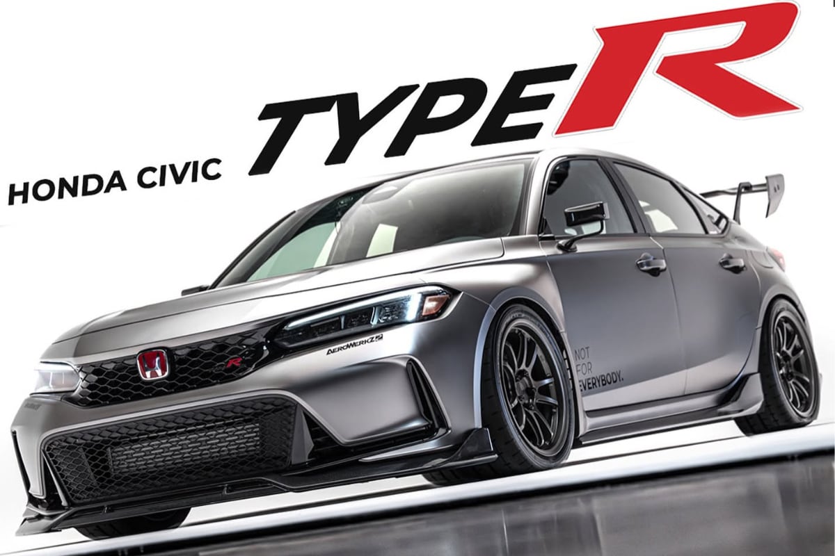 シビックtypeR FL5用もろもろセット ADRO(エイドロ）FL5シビックタイプR用ボディ3点セット＜正規輸入品