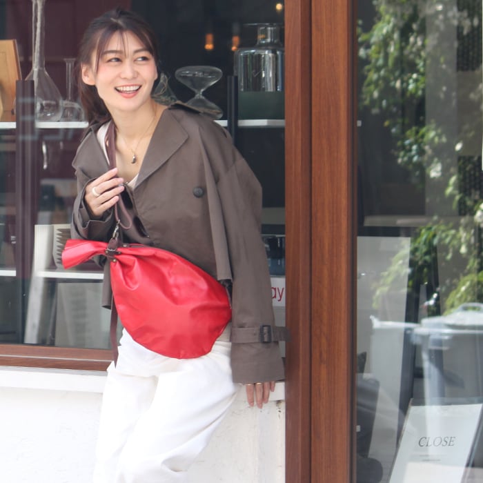 O*A様 国産本革ショルダーバッグ UNITE STORE boat Lサイズ 馬革ショルダーバッグ BOTAS（ボタス）Lサイズ | UNITE STORE