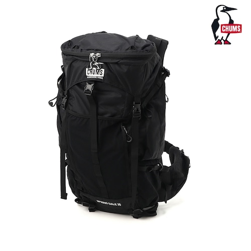 CHUMS チャムス Spring Dale 35 スプリングデール35 バックパック 35L リュック 登山 アウトドア キャンプ 旅行 レインカバー ハイドレーション対応 CH60-4096 BlackWhite