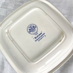 ビレロイ＆ボッホ 深皿 中サイズボール　農村風景（ネイビー） 12TWdr13-2