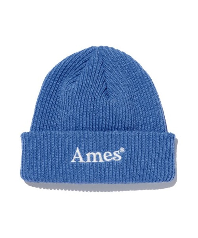 [AMES-WORLDWIDE] COLORED LOGO BEANIE_SB(21FWCP03)