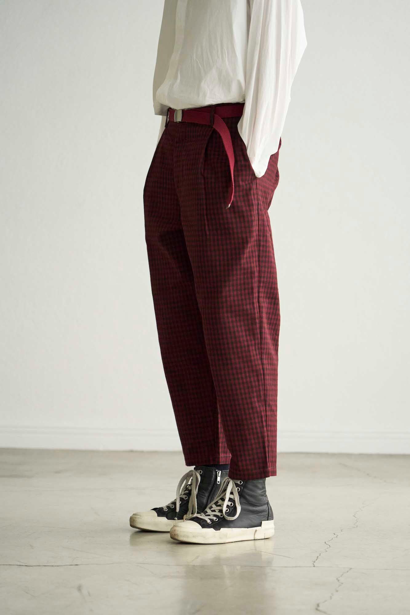 729-N1 R. MODEL PANTS B. RED | Masnou design