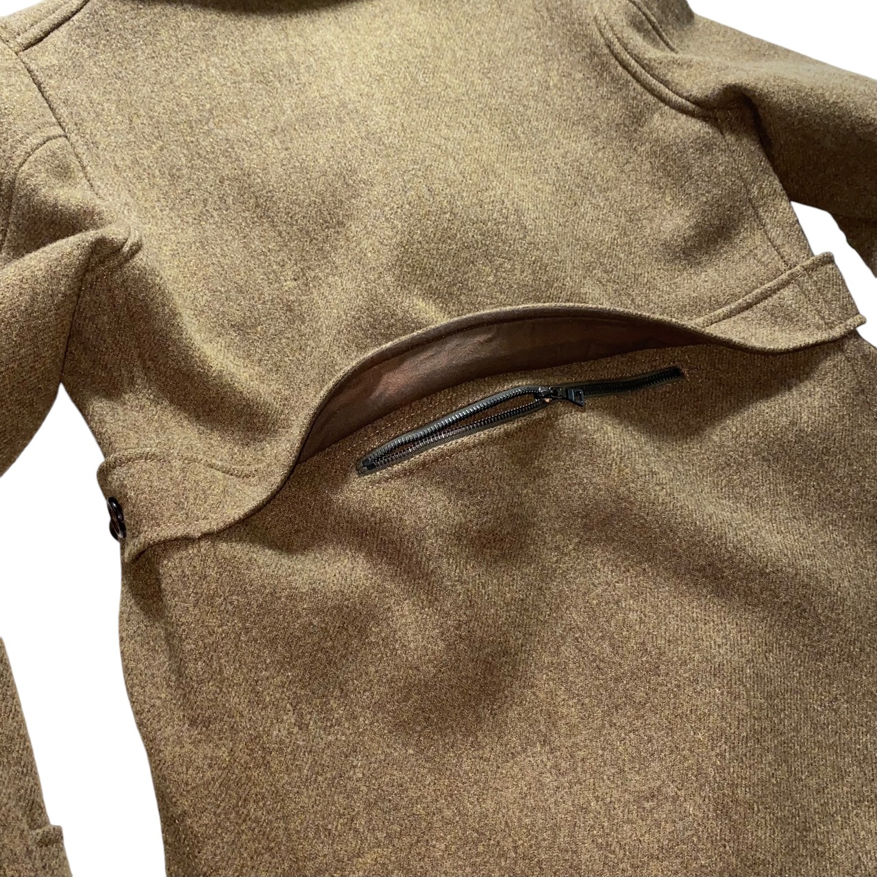 JIL SANDER melton wool double breasted coat