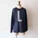Gurank " Long sleeve mesh t-shirts ( NAVY )"