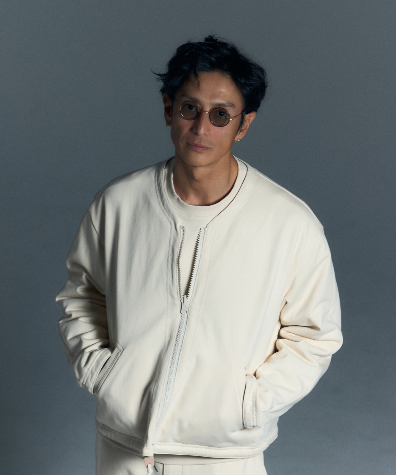 NYLON×SWEAT REVERSIBLE BLOUSON［HSJ002］ | HAPPY SAUCE